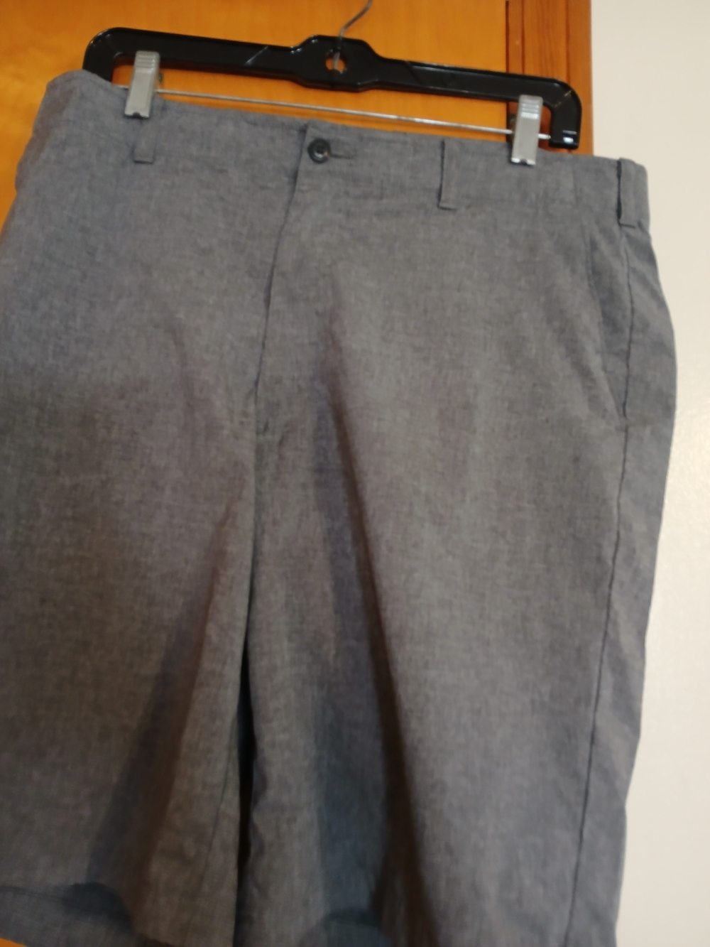 Hogan Gray Men's Casual Shorts with Branded Waistband